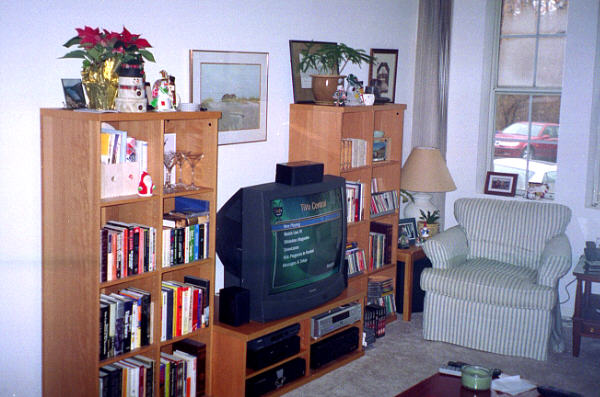 Photograph of a home entertainment centre, by jsmgr
