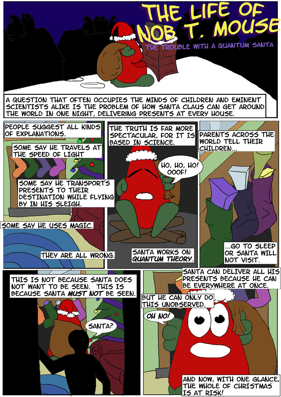 The trouble with a Quantum Santa, part 1
