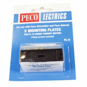 PL9 PECO MOUNTING PLATES x5 FOR USE WITH PL10 & PL10E