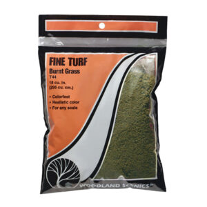 WT44 WOODLAND SCENICS FINE TURF BURNT GRASS