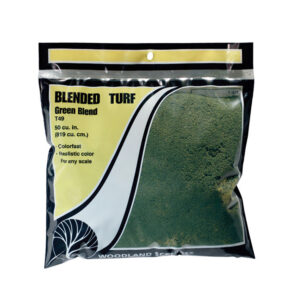 WT49 WOODLANDS SCENICS BLENDED TURF GREEN BLEND