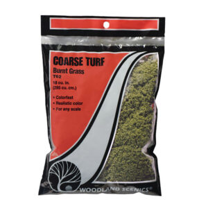 WT62 WOODLAND SCENICS COARSE TURF BURNT GRASS
