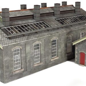 PO337 METCALFE SETTLE & CARLISLE STONE DOUBLE TRACK ENGINE SHED