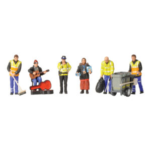 36-411 BACHMANN SCENECRAFT MODERN STREET SCENE FIGURES