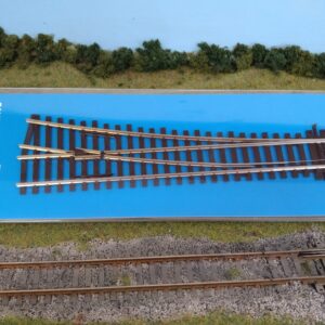 SL95 PECO STREAMLINE MEDIUM RADIUS RIGHT HAND POINT TURNOUT INSULFROG
