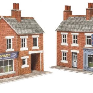 PN116 METCALFE RED BRICK CORNER SHOP & PUB