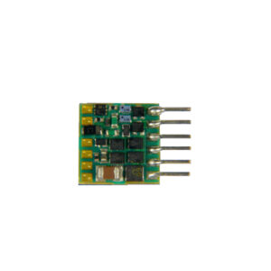 36-571 BACHMANN GRAHAM FARISH 6 PIN MICRO DCC LOCO DECODER WITH BRAKE BUTTON FUNCTION