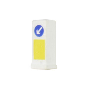 44-529 BACHMANN SCENECRAFT TRAFFIC ISLAND BOLLARDS x10