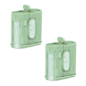 42-513 GRAHAM FARISH SCENECRAFT MODERN TOILET x2