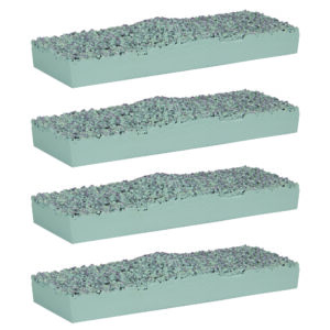 44-0517 BACHMANN SCENECRAFT BALLAST LOADS FOR MFA HOPPER WAGONS x4