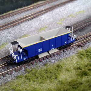 377-005 GRAHAM FARISH BR YGB SEACOW BOGIE HOPPER WAGON MAINLINE BLUE DB982648