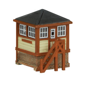 42-182C GRAHAM FARISH GROUND FRAME HUT CHOCOLATE & CREAM