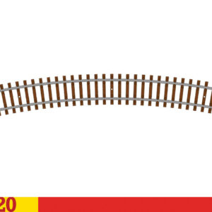 TT8006 HORNBY TT:120 CURVE TRACK 4TH RADIUS
