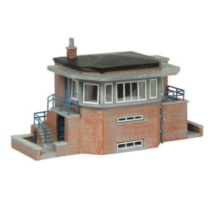 42-010B GRAHAM FARISH SCENECRAFT ARP SIGNAL BOX BLUE