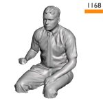 1168 MODELU CLASS 66 DRIVER IN SHIRT & TIE
