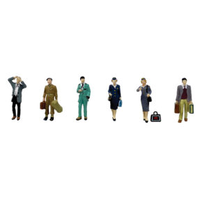 36-443 BACHMANN SCENECRAFT POST WAR ERA FIGURES SET C