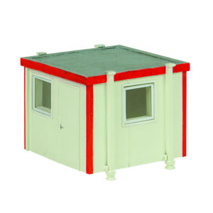 44-1000R BACHMANN SCENECRAFT SMALL PORTABLE OFFICE RED