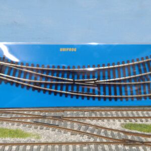 SLU77 PECO STREAMLINE SMALL RADIUS LEFT HAND CURVED POINT TURNOUT UNIFROG