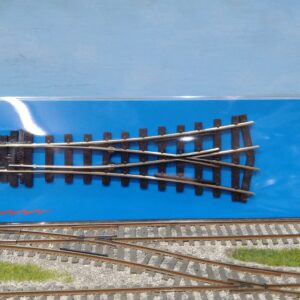SLE597 PECO CODE 100 NG7 O-16.5 NARROW GAUGE STREAMLINE ELECTROFROG MEDIUM Y POINT TURNOUT