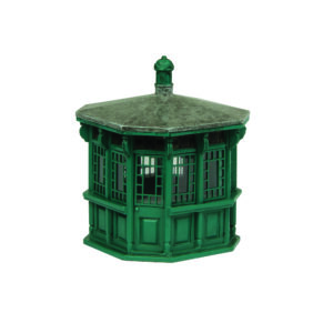 44-0535G BACHMANN SCENECRAFT ENTRANCE TICKET KIOSK GREEN
