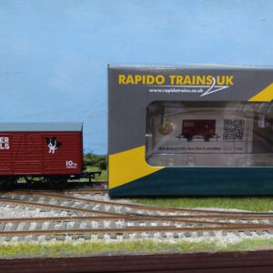 945019 SAWYER MODELS EXCLUSIVE RAPIDO TRAINS OO LNWR DIA.88 10T VAN LIMITED EDITION 'SAWYER MODELS 10TH ANNIVERSARY' No.2024