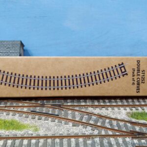 ST1252 PECO TT:120 SETRACK 2ND RADIUS DOUBLE CURVE PACK OF 4