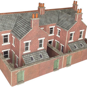 PO304 METCALFE LOW RELIEF TERRACED HOUSE BACKS BRICK