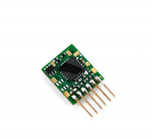 DCC93 GAUGEMASTER DIGITAL RUBY DECODER SMALL 6 PIN 2 FUNCTION DECODER