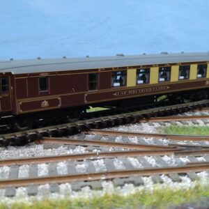 TT4003B HORNBY TT:120 PULLMAN 3RD CLASS BRAKE COACH 'No.54 THIRD CLASS' WITH LIGHTS