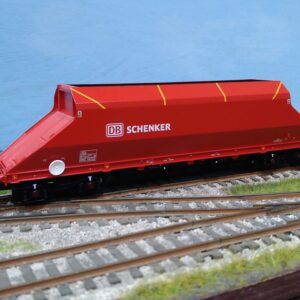 37-329 BACHMANN DB SCHENKER JGA BOGIE HOPPER RED RMC 19232