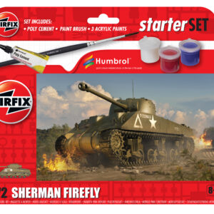 A55003 AIRFIX SHERMAN FIREFLY TANK STARTER SET 1:72