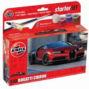 A55005 AIRFIX BUGATTI CHIRON STARTER SET 1:43