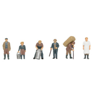 36-414 BACHMANN SCENECRAFT 1940/50S LIVESTOCK FARMING FIGURES
