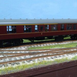 39-126H BACHMANN BR MK1 CK COMPOSITE CORRIDOR COACH MAROON SC16192