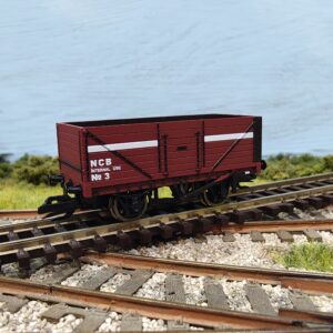 TTC036 SAWYER MODELS EXCLUSIVE PECO TT:120 7 PLANK OPEN WAGON 'NCB' RED No. 3