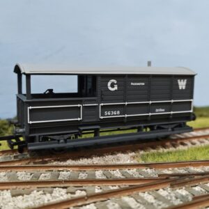 PRE OWNED 33-301A BACHMANN GWR 20 TON TOAD BRAKE VAN GREY 56368