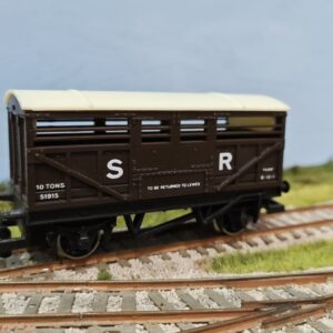 PRE OWNED R106 HORNBY SR SHEEP WAGON BROWN 51915
