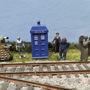 44-0502 BACHMANN SCENCRAFT POLICE BOX TARDIS