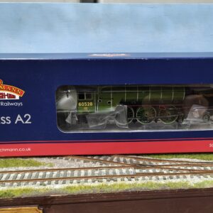 PRE OWNED 31-527 BACHMANN BRITISH RAILWAYS CLASS A2 LINED GREEN 4-6-2 'TUDOR MINSTREL' 60528