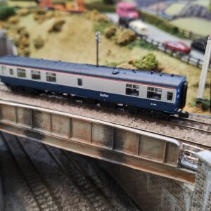 374-110B GRAHAM FARISH BR MK1 RMB RESTAURANT MINIATURE BUFFET COACH BLUE GREY SC1837